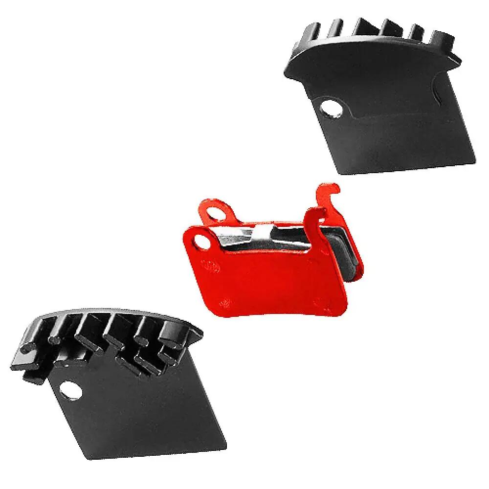 Marwi Union DBP-17SC Sintered Disc Brake Pads with Cooling Fins