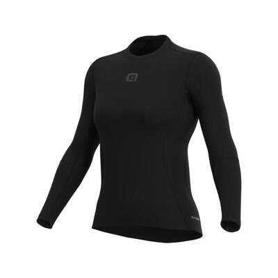 Alé Grid Donna - Maglia a manica lunga Nero
