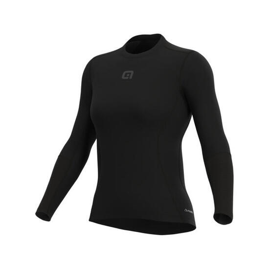 Alé Grid Donna - Maglia a manica lunga Nero