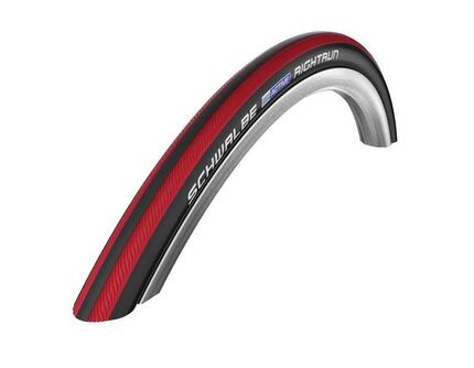 Schwalbe Reifen Rightrun 24x1.00 Zoll 25-540 schwarz/rot Draht