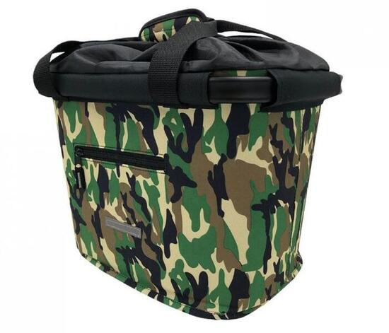 Blue Bird Fahrradkorb Camouflage 35,9x26,4x27,3 cm