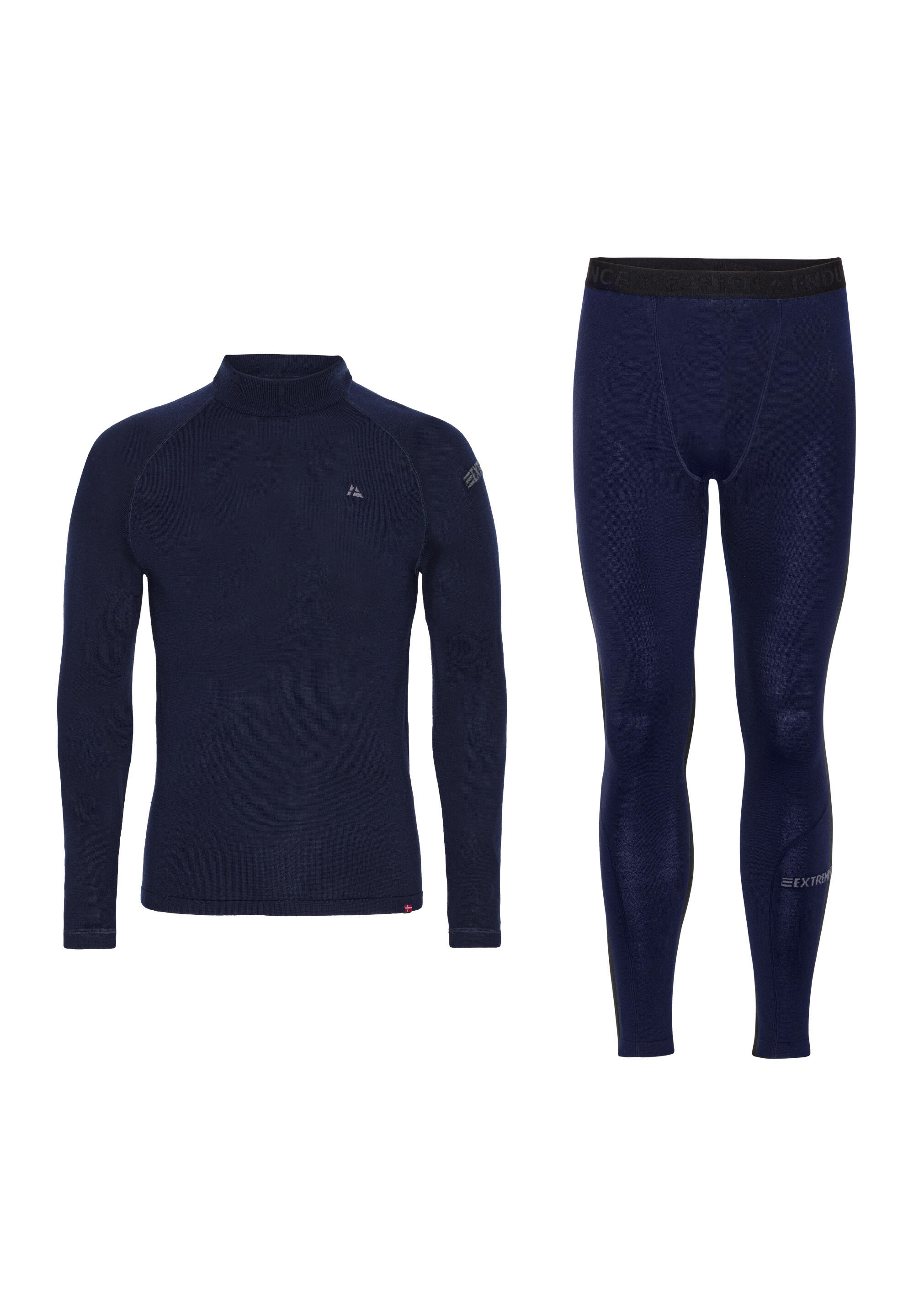 DANISH ENDURANCE Baselayer-Set Extreme Baselayer dunkelblau atmungsaktiv hautfreundlich glatt