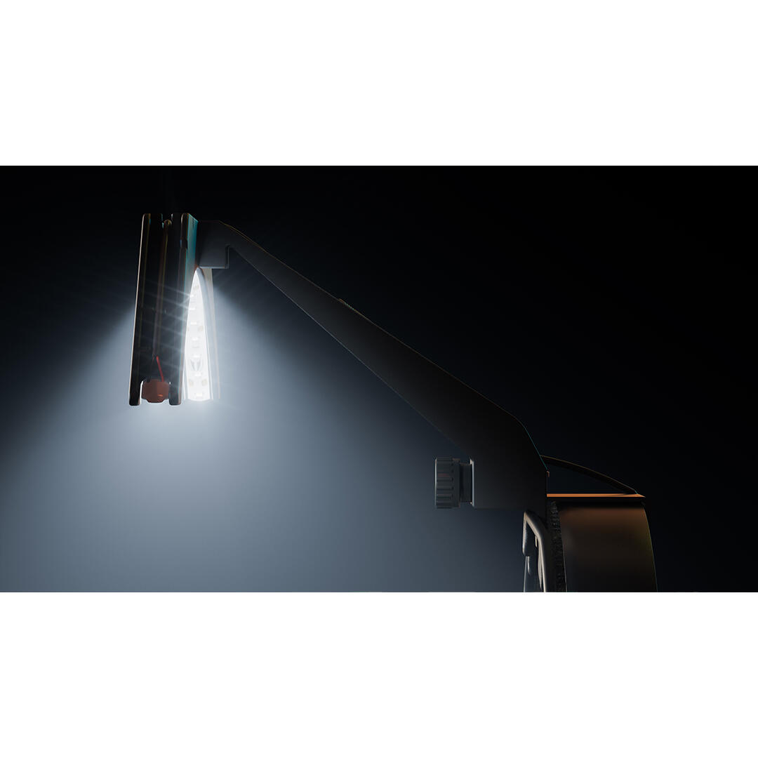 Système d'éclairage LED Arc pour cible de fléchettes 6/7