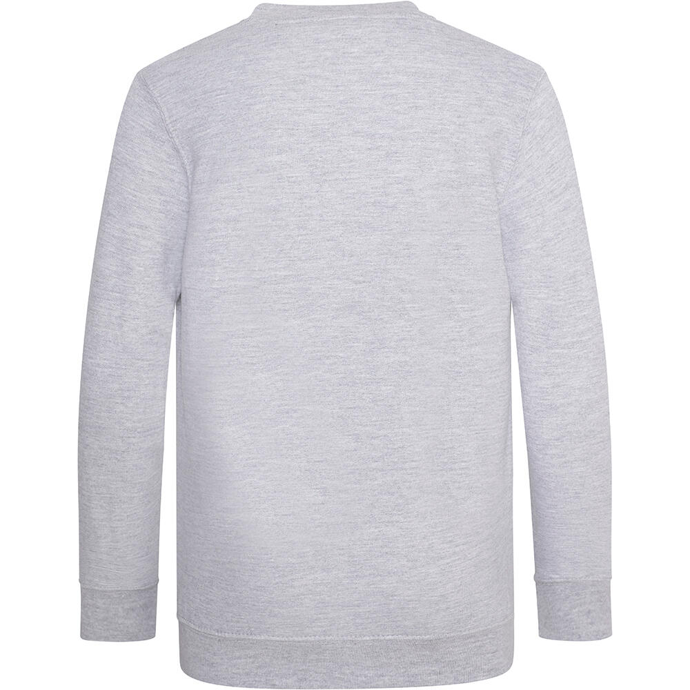 Academy Junior Schul Sweatshirt mit VAusschnitt Kinder Grau 2/2