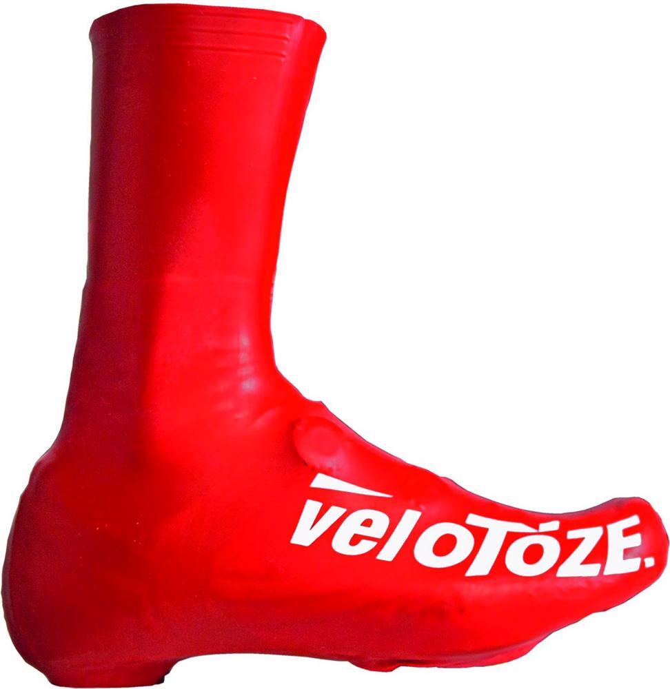 Velotoze Überschuhe Lang Rot S(37 - 40) 2/2