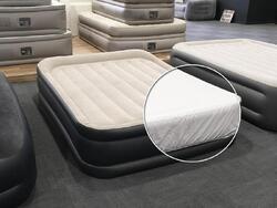Pack matelas gonflable Deluxe Pillow Rest Raised 2 places + Drap housse