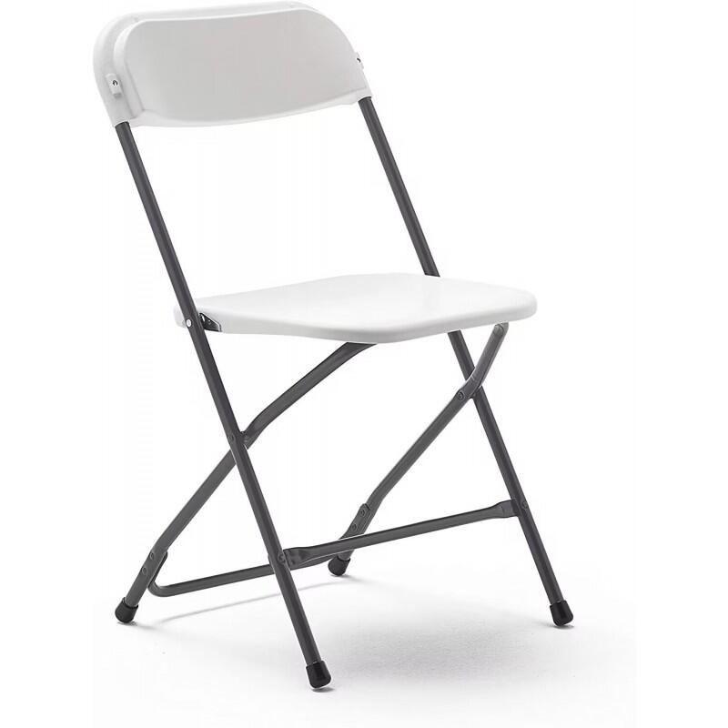 Marbueno Silla Plegable Resina Blanco 44x44x79 cm Catering y Camping 10532