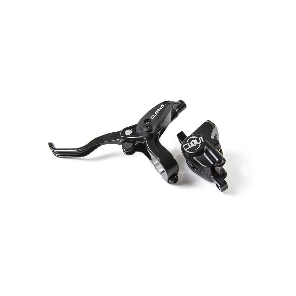 Hydro disc brakes with disc Clarks Cycle Systems Clout 1