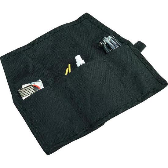 Merida Satteltasche Faltbar Mit Drehverschluss Schwarz