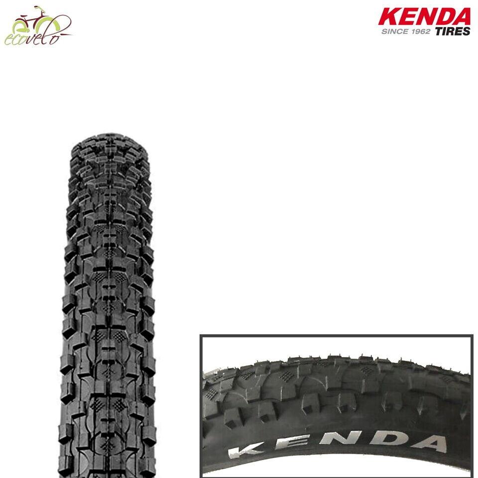 2 pneus kenda 26x1 3/8 (37-590) + câmaras de ar, cidade 26 x 1 3/8 preto EV 2/5