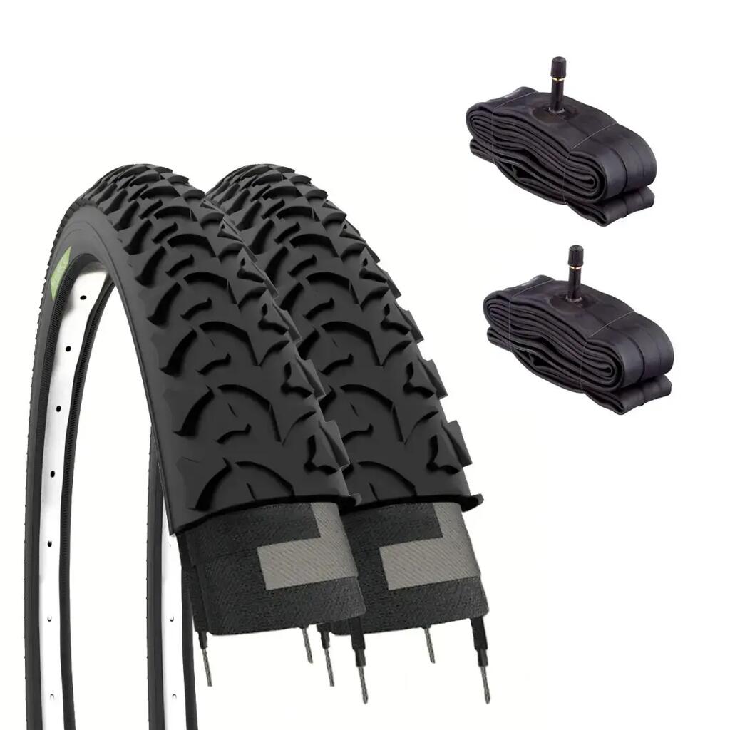 2 tyres 20x1.95 (50-406) +tubes, bike tyres bike 20 x 1.95 kids mtb EV