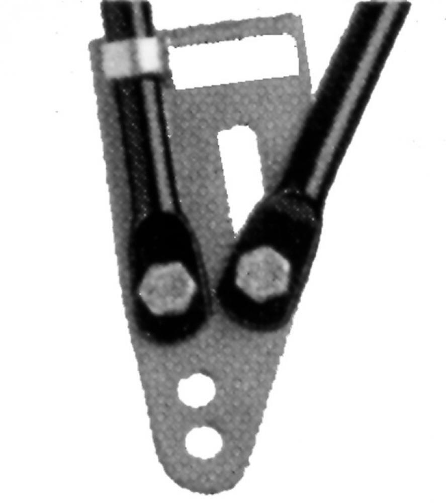 Pletscher Strebenendplatten verstellbar 2/2