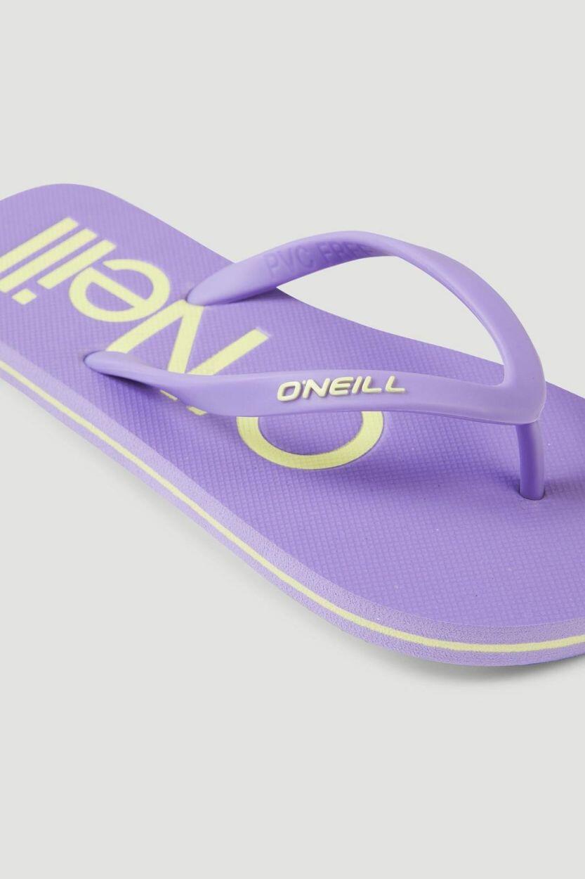 Infradito - Sportswear - Bambina - Pool flip-flops, Logo - Viola 3/4