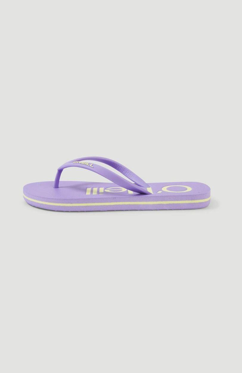 Infradito - Sportswear - Bambina - Pool flip-flops, Logo - Viola 2/4