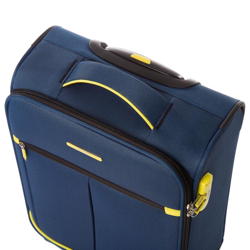 Troler Lime, Lamonza, 55x36x22 cm, albastru