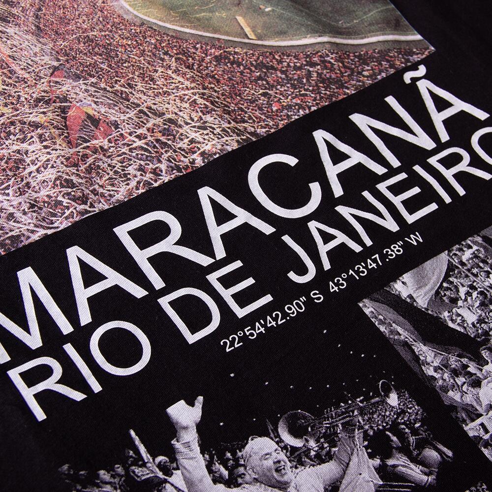 T-shirt - Heren - Revista Libero Maracana - Korte mouw - Zwart 6/7