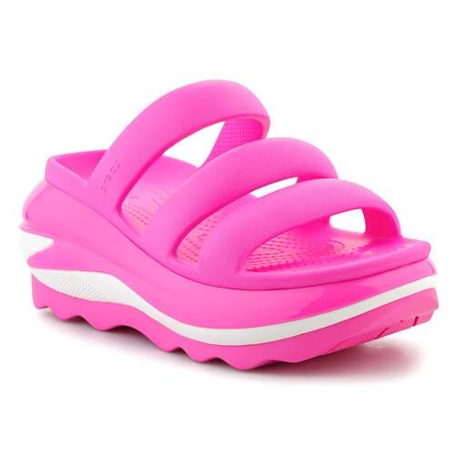 Crocs - Mules Femmes Crocs Mega Crush Triple Strap - Claquettes - Rose - 39/42 - Decathlon