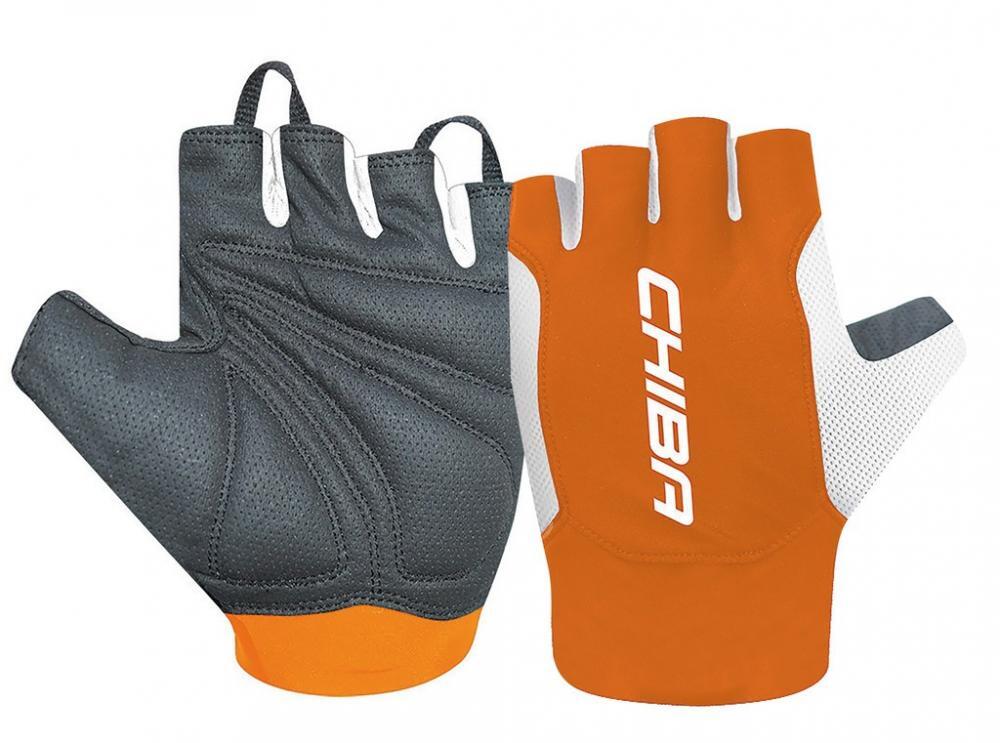 Handschuh Chiba Mistral kurz Gr. XXL / 11, schwarz/orange 2/2