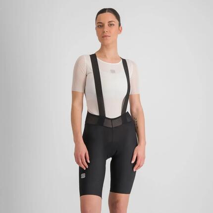 Kurze Fahrradhose mit Trägern - SRK