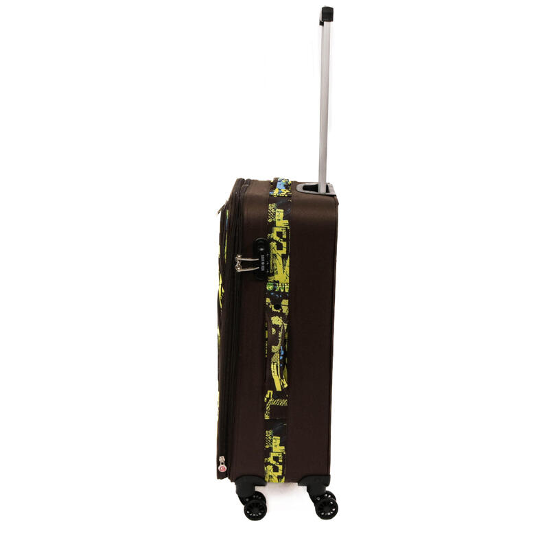 Troler Colage, Lamonza, 68x40x24 cm, expandabil, 2.8 kg, print