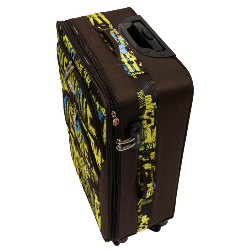 Troler Colage, Lamonza, 68x40x24 cm, expandabil, 2.8 kg, print