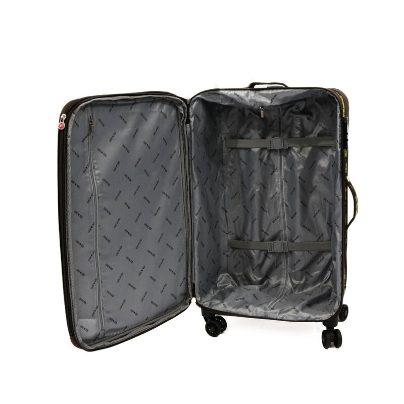 Troler Colage, Lamonza, 68x40x24 cm, expandabil, 2.8 kg, print