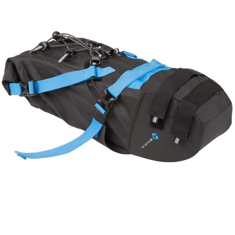 M-Wave Rough Ride Satteltasche M zwart – 6L, waterdicht, robuuste Bikepacki... 2/2