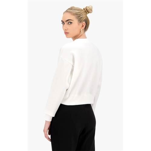 Bluza sportowa damska Champion Collegiate Logo Blend Cropped 4/4