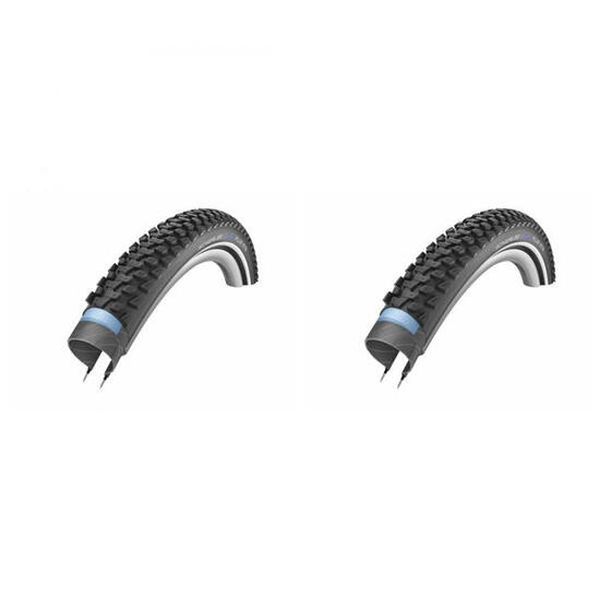 2 x Schwalbe Drahtreifen MARATHON PLUS MTB 29x2.10 54-622 E-25