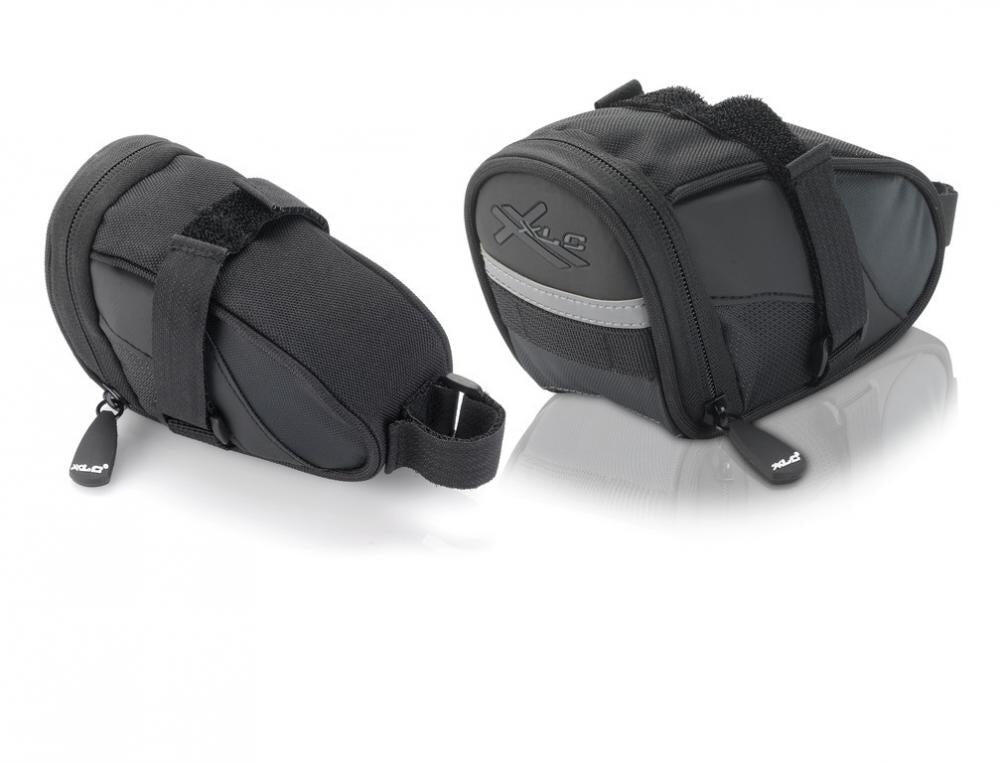 XLC Satteltasche BA-S59 schwarz/anthrazit, 13,5x6,4x8,4cm 0,3ltr 2/2