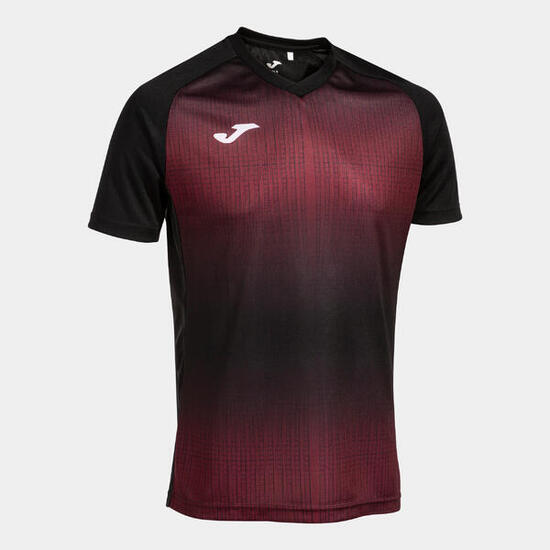 Maillot Manches Courtes Football Homme Joma Tiger V Noir