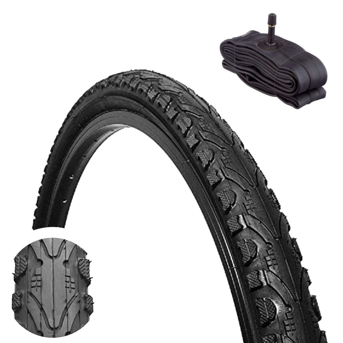 KENDA Copertone kenda 700x40C (28x1-5/8) + camera, pneumatico bici 700 x 40C nero EV