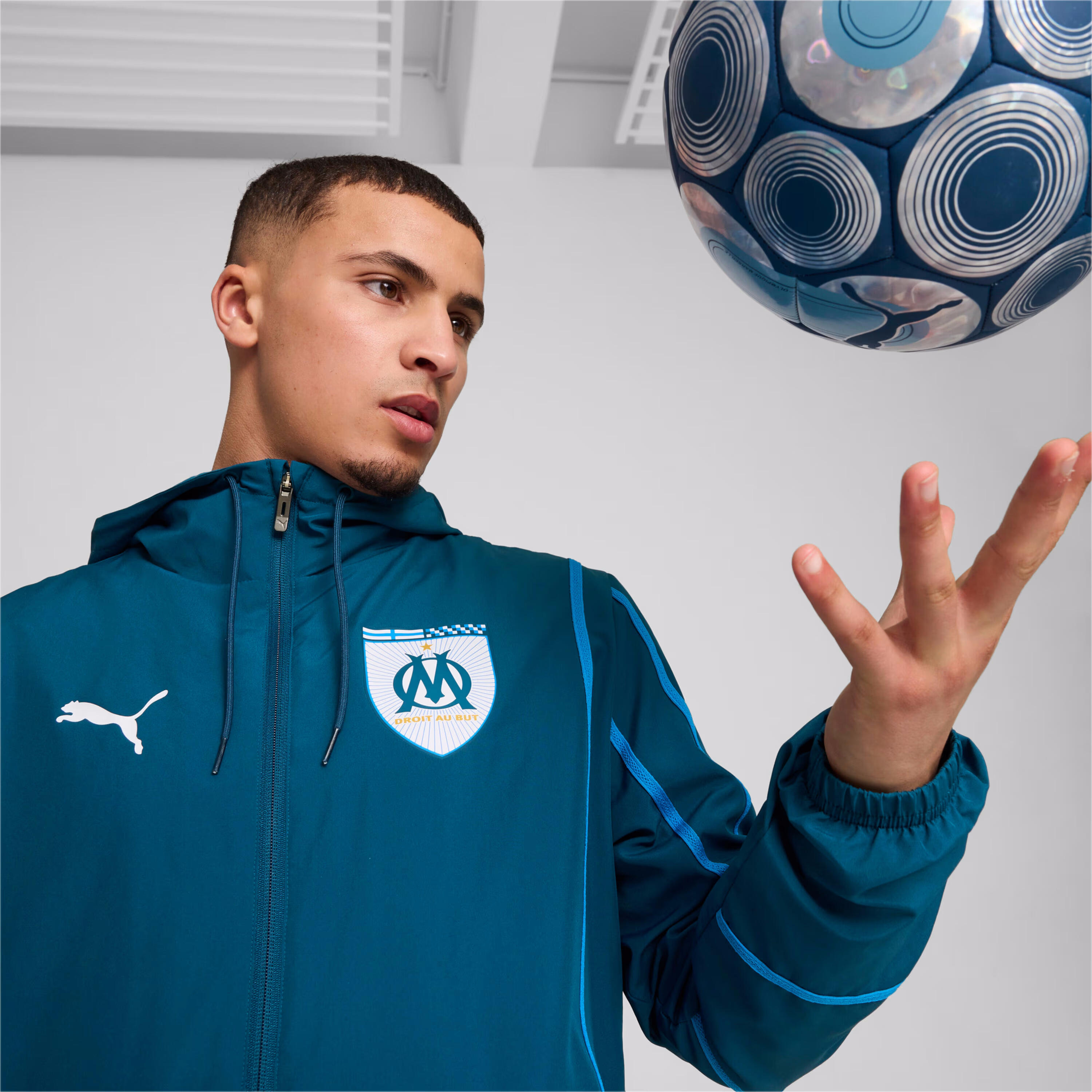 Chaqueta de chándal Puma OM PREMATCH WOVEN 7/7