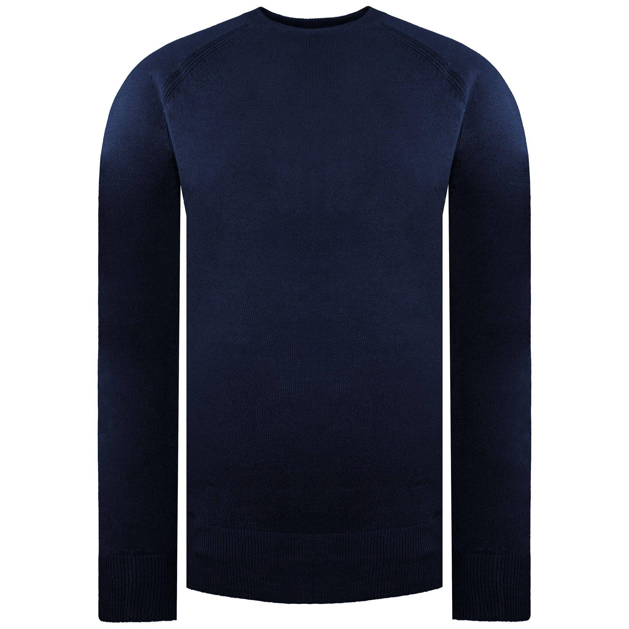 ISLAND GREEN Island Green Raglan Mens Navy Golf Sweater