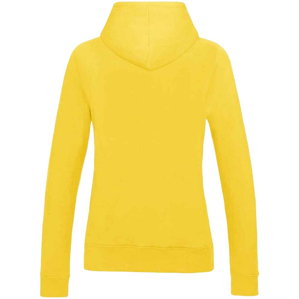 "College" Kapuzenpullover für Damen Sonnengelb 2/2