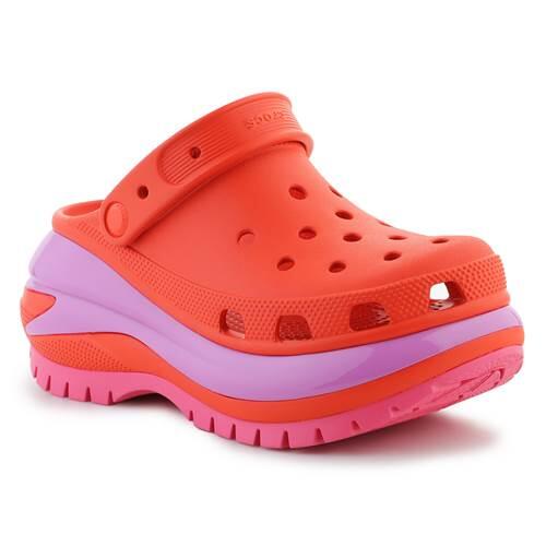 Scarpa universali donna Crocs Mega Crush Clog Lava