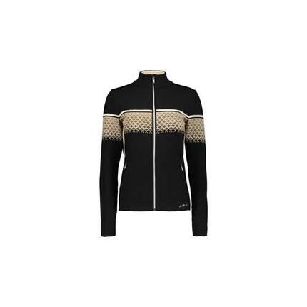 Bluza sportowa damska CMP Bluza Damska 7H26802 Czarnybeżowy