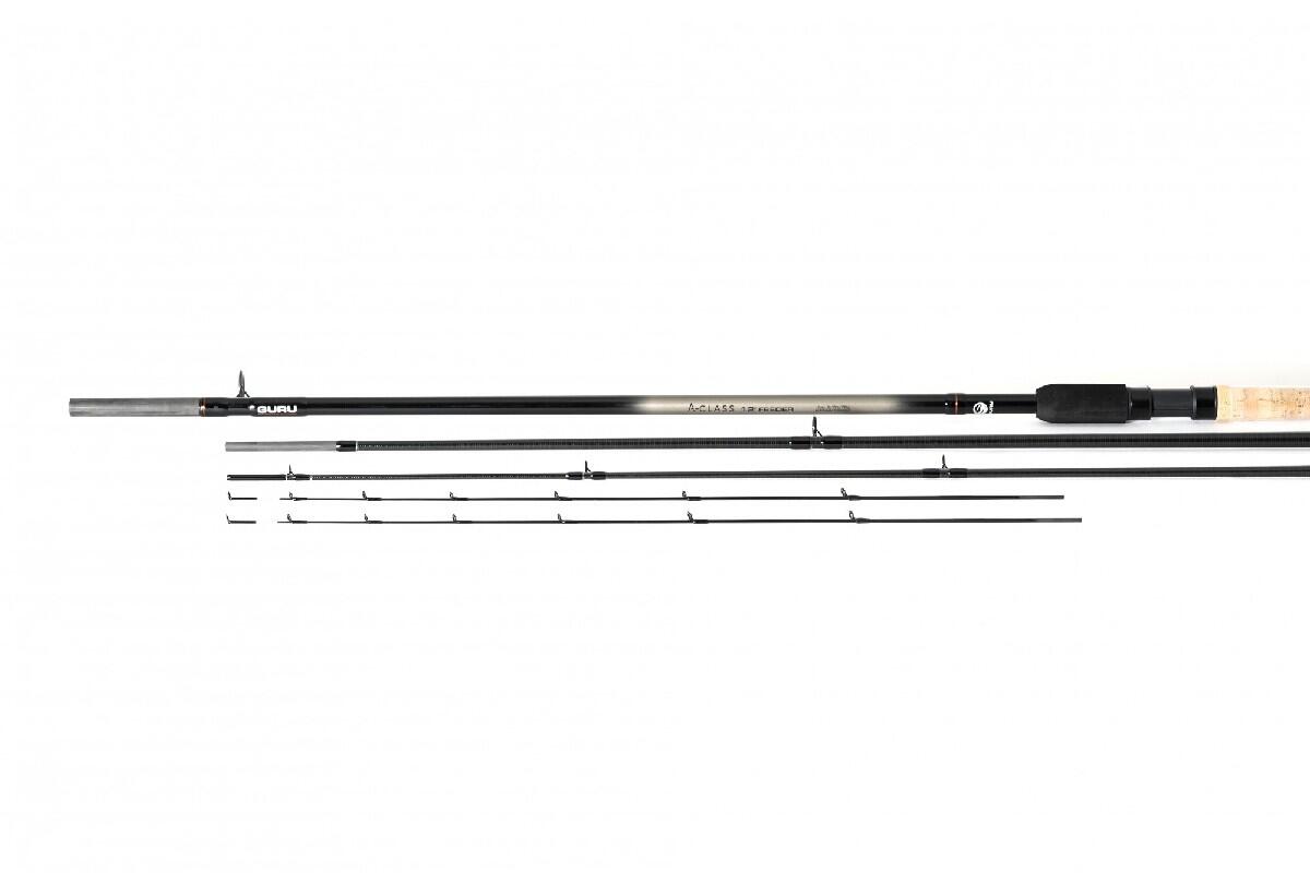 GURU TACKLE Guru A-Class Medium Feeder 3,6m 1-70Gr 3pc. - Witvis Feederhengel