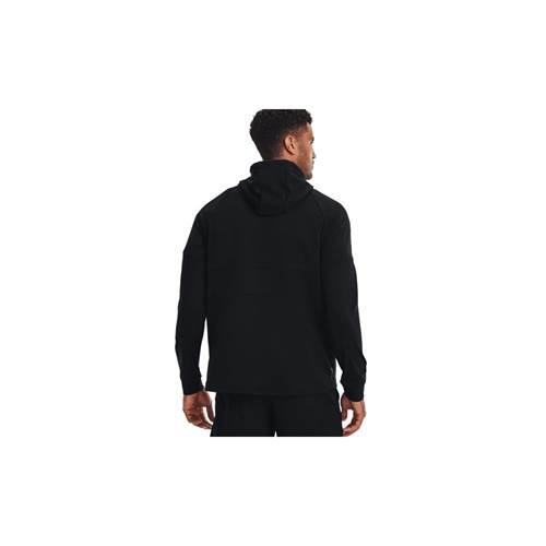 Hanorac universal 1370450001 peste cap cu glugă negru bărbătesc