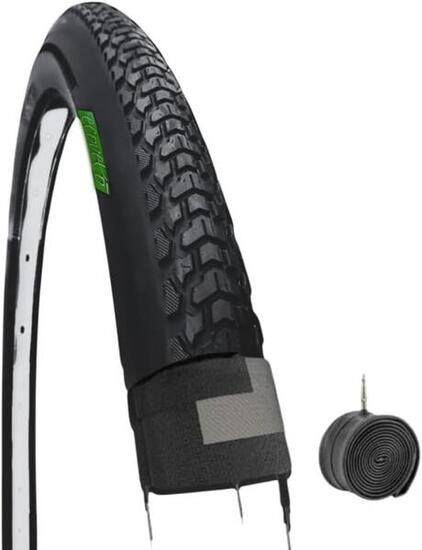Band 700 x 40C (42-622)+binnenband, slickband 700 x 40C trekking mtb EV