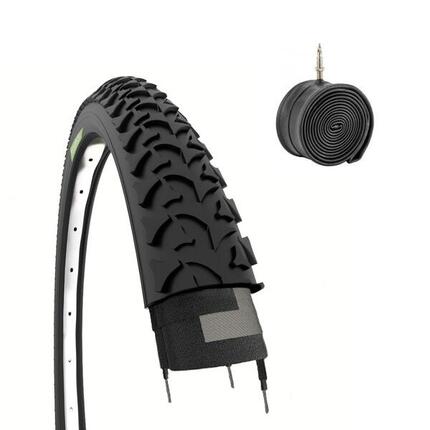 Reifen 26 x 1.95 (50-559)+Schlauch, Fahrradreifen 26 x 1.95 mtb 26'' EV