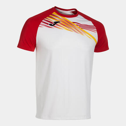 Maillot Manches Courtes Running Homme Joma Elite X Blanc