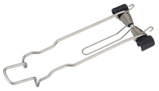 Racktime Clampit für Shine Evo Light I-Valo Light Edelstahl B70mm Ø12mm