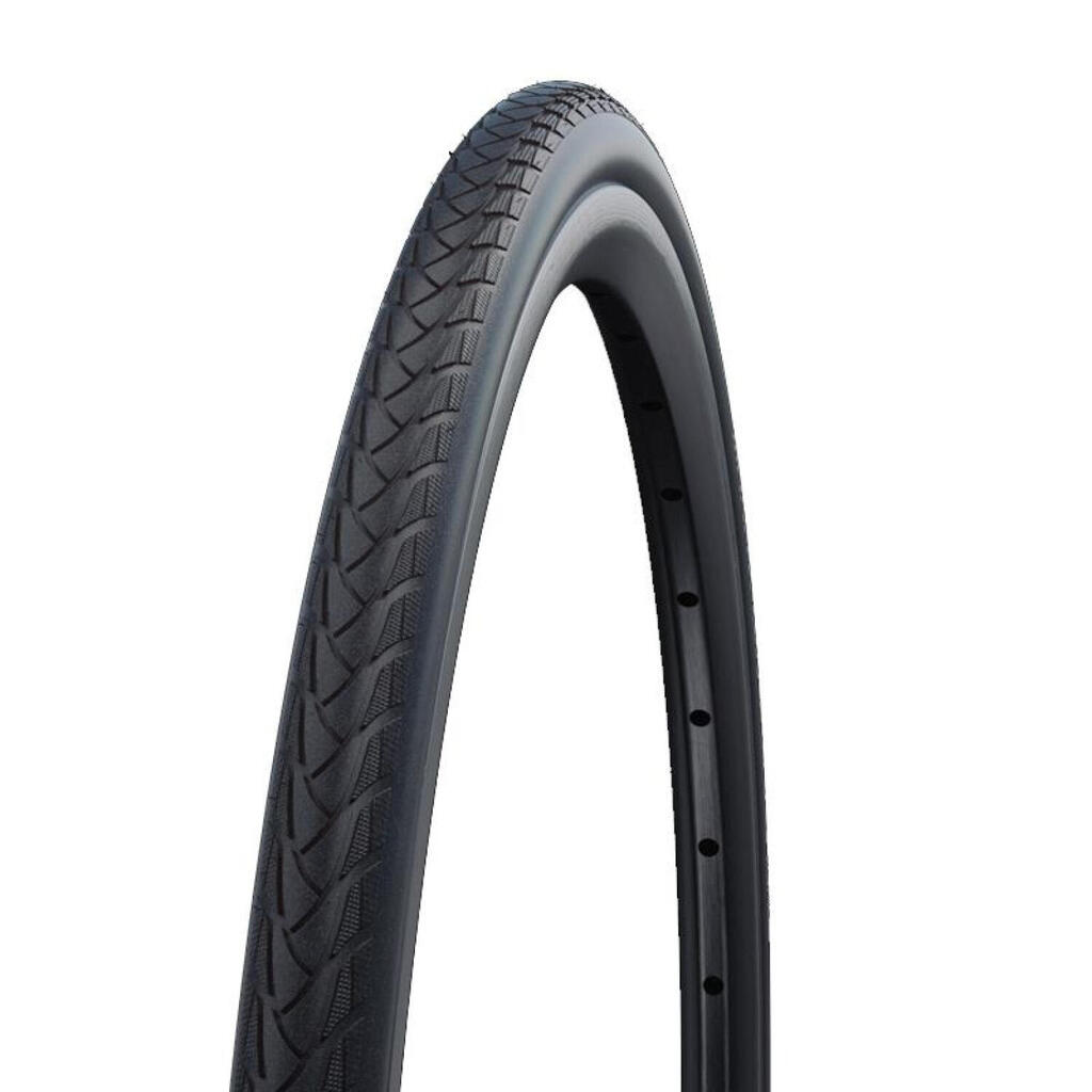 Schwalbe Marathon Plus 600mm Perf SmartGuard Twinskin Wheelchair Tire Gray/Black