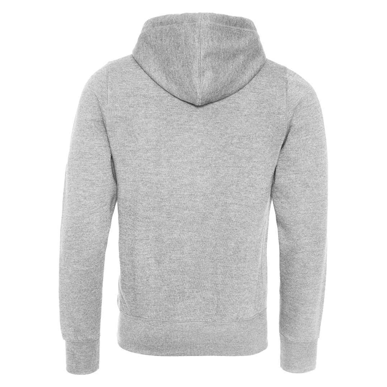 Just Hoods Hoodie Kapuzenpullover Herren Grau meliert 2/2