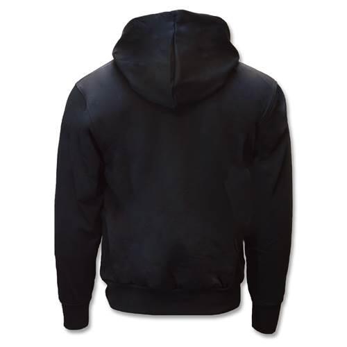 Hanorac universal cv1933010 peste cap cu glugă negru bărbătesc