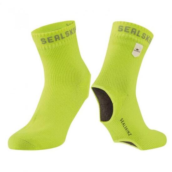 SealSkinz Überziehsocke Thetford neon gelb Gr L