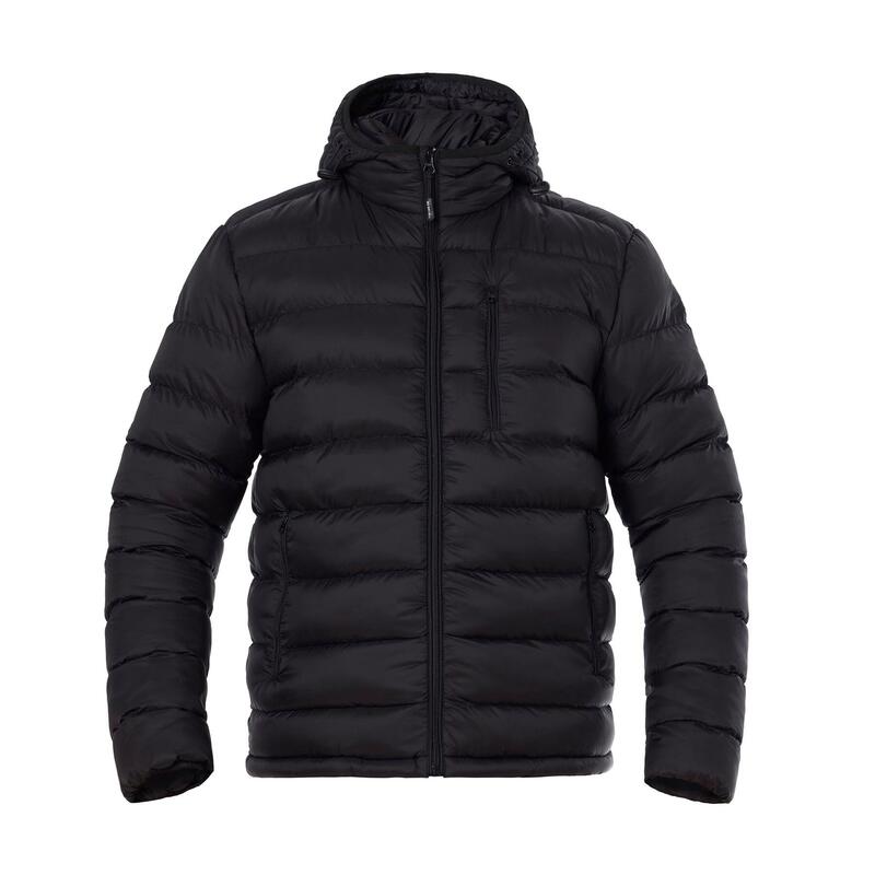 Veste matelassée chauffante -Capuche ajustable -Noir Super batterie