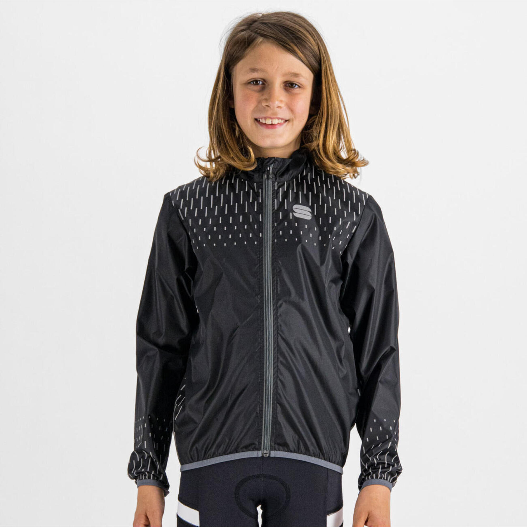 Sportful - Veste Coupe-vent - Kid Reflex - Veste - Noir -  4 À 6 Ans - Decathlon