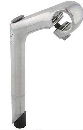 Ergotec Vorbau Eagle 80 mm 25,4 mm 30° silber Level 2